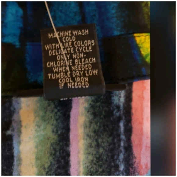 Lane Bryant Multi Competed Wrap Dress - Picture 4 of 6